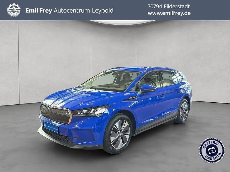 Blau Gebraucht 2024 Skoda Enyaq iV SUV | 30.890 € (Guter Preis) - Bild 1/4