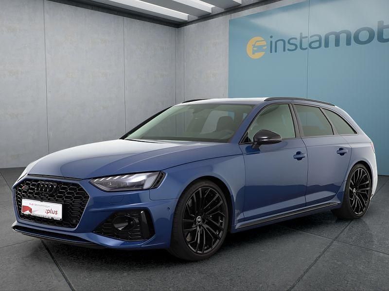 Blau Gebraucht 2023 Audi RS4 Kombi | 86.899 € - Bild 1/4