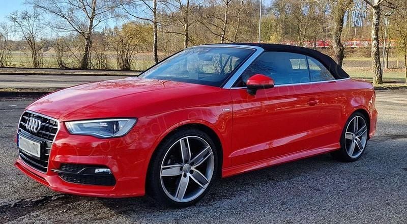Gebraucht Audi A3 Cabriolet S-Line 150 PS (110 kW) 2016 Rot Cabrio