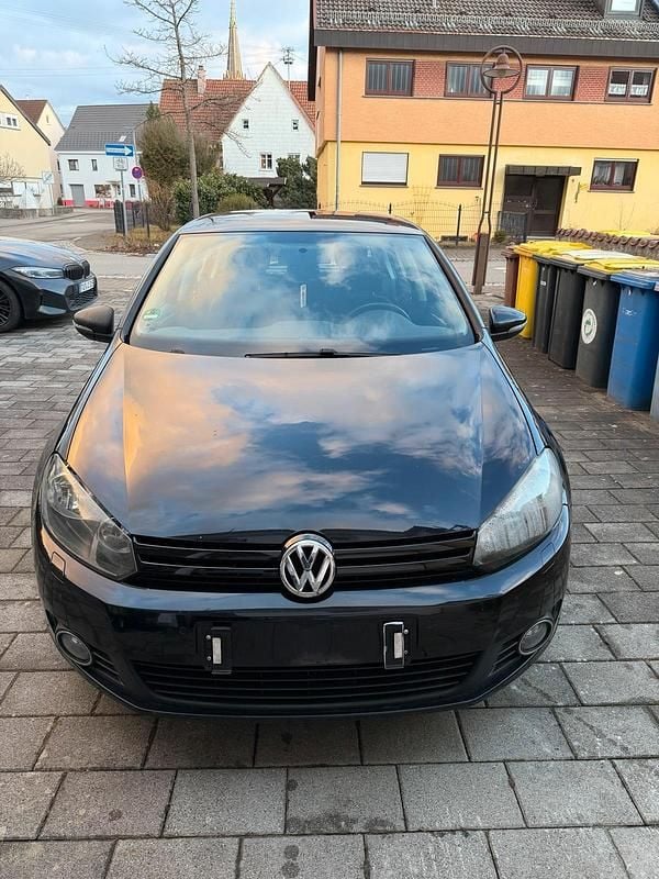 Gebraucht VW Golf VI 122 PS (89 kW) 2009 Schwarz Kleinwagen
