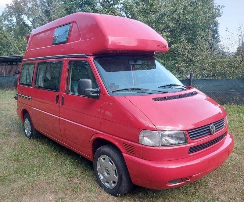 Rot Gebraucht 1996 VW T4 California Van | 15.500 € (Superpreis) - Bild 1/4