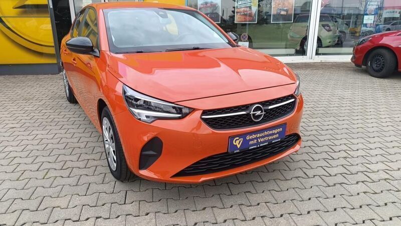 Orange Gebraucht 2021 Opel Corsa-e Edition Kleinwagen | 14.990 € (Guter Preis) - Bild 1/4