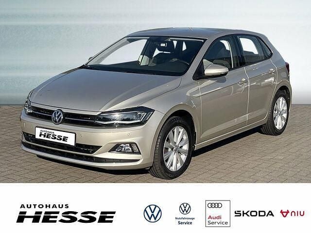 Gebraucht VW Polo Highline 116 PS (85 kW) 2018 Ivory silver ld7l Limousine