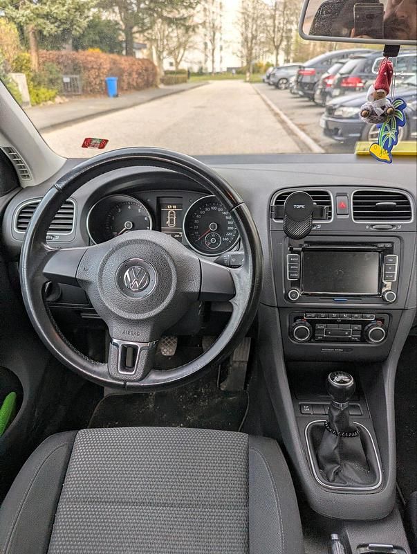 Gebraucht VW Golf VI 122 PS (89 kW) 2009 Schwarz Kleinwagen