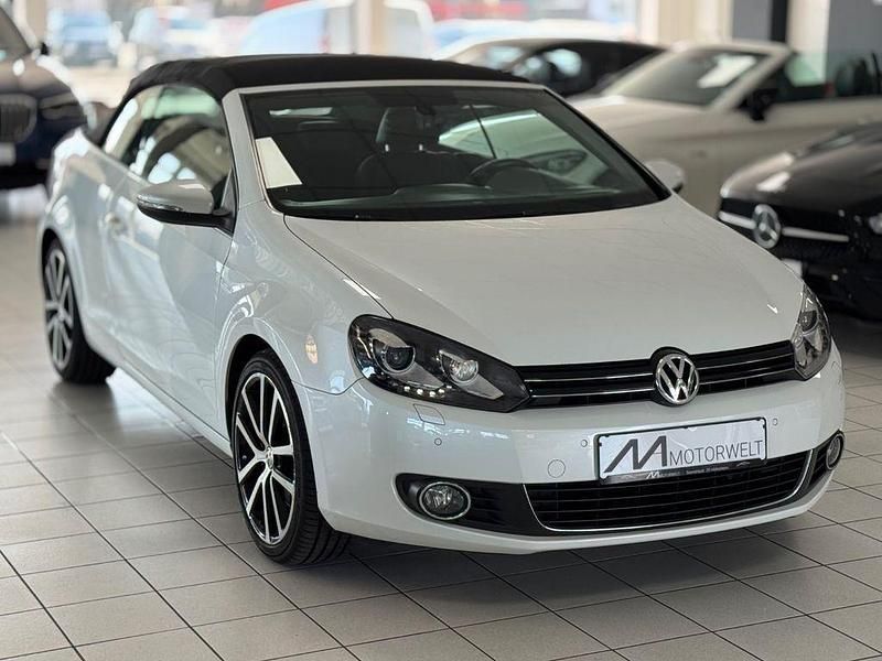 Gebraucht VW Golf Cabriolet 160 PS (117 kW) 2012 Weiß Cabrio