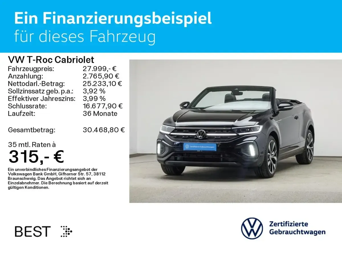 Second-hand VW T-Roc Style 150 CP (110 kW) 2023 SUV