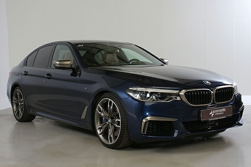 Gebraucht BMW M550 Shadowline 530 PS (389 kW) 2020 Blau Limousine