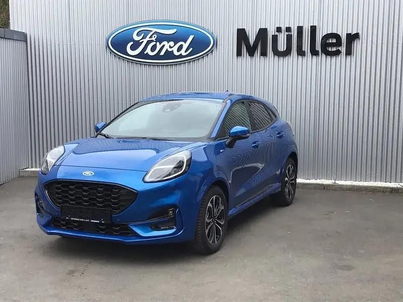Gebraucht Ford Puma ST-Line X 155 PS (114 kW) 2022 Desert island blue metallic Coupé