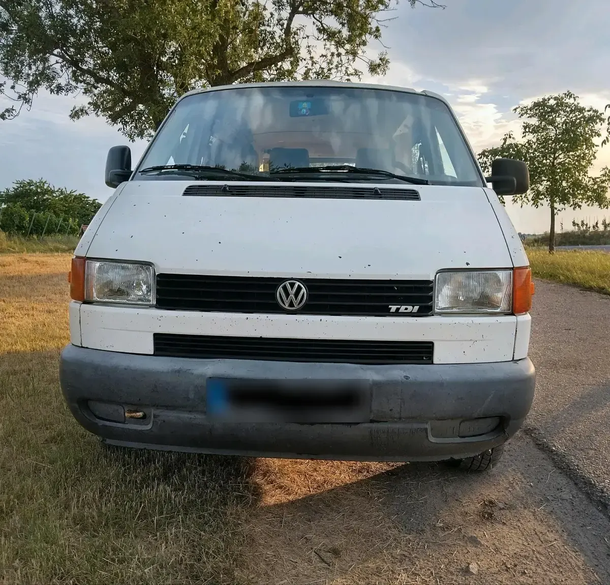 Gebraucht VW Multivan 102 PS (75 kW) 1998 Weiß Van / Kleinbus
