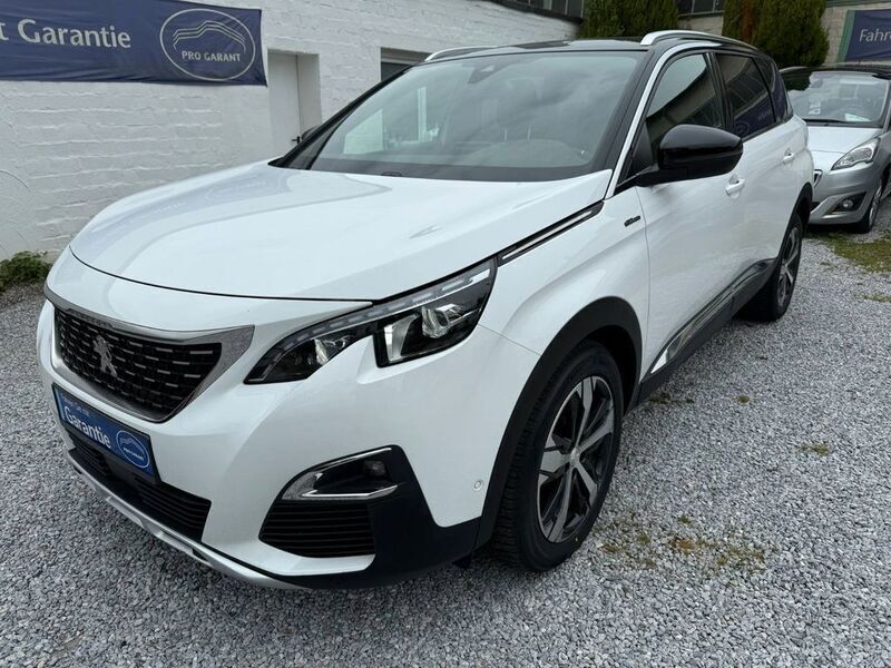 Weiß Gebraucht 2018 Peugeot 5008 GT-line Van / Kleinbus | 17.800 € (Fairer Preis) - Bild 1/4