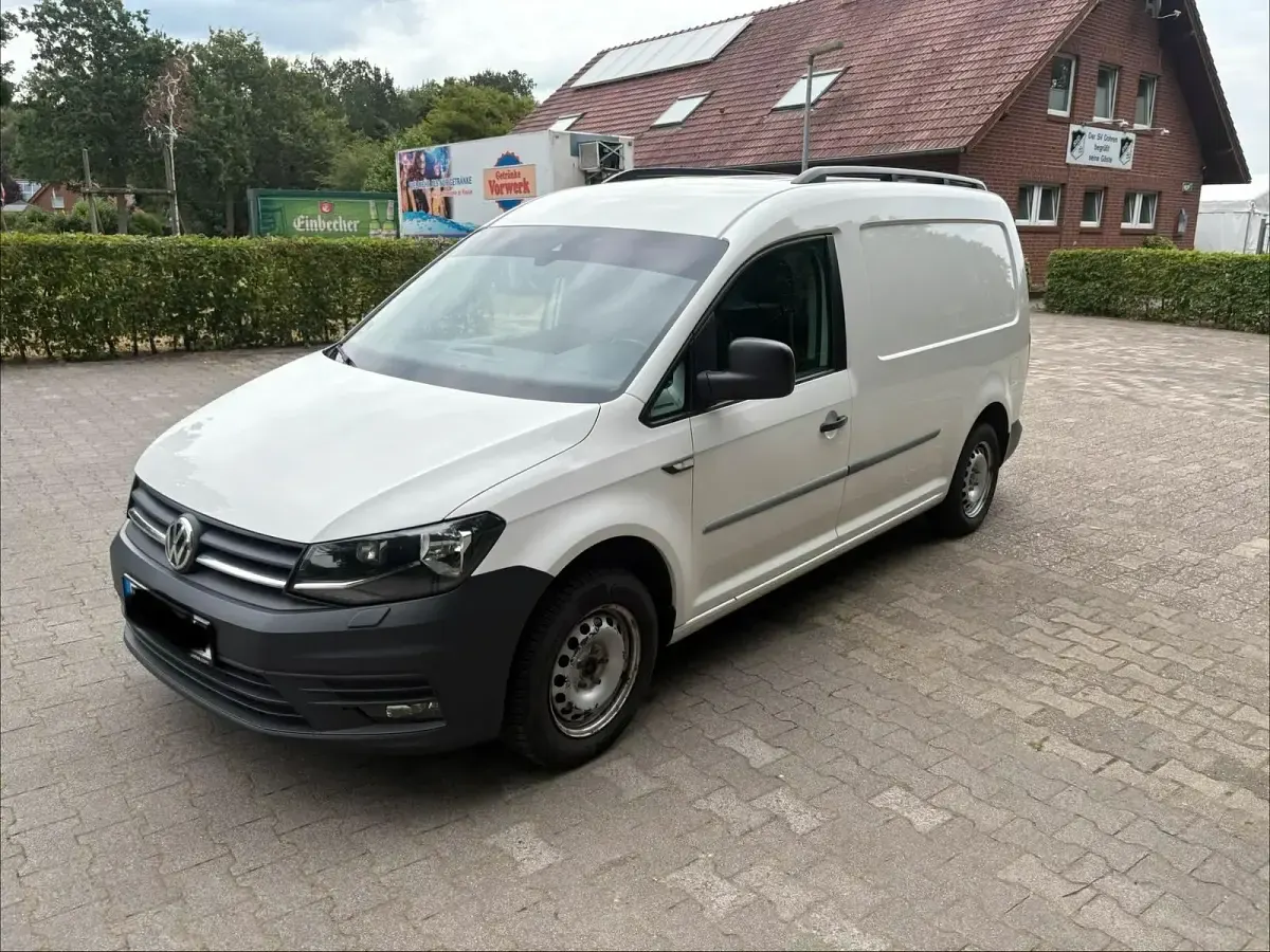 Gebraucht VW Caddy Maxi 102 PS (75 kW) 2017 Weiß Van / Kleinbus