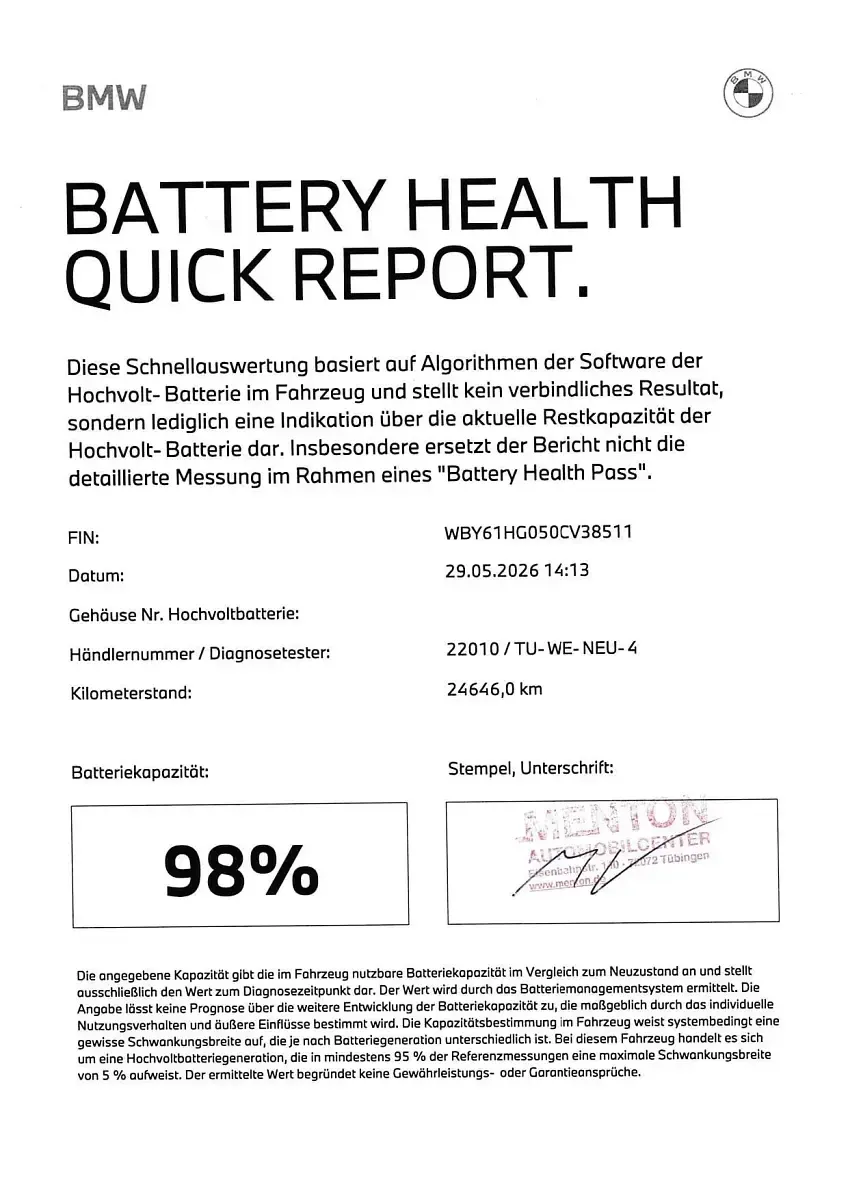 Gebraucht BMW i5 M Sport 250 kW (340 PS) 2025 Blau Limousine
