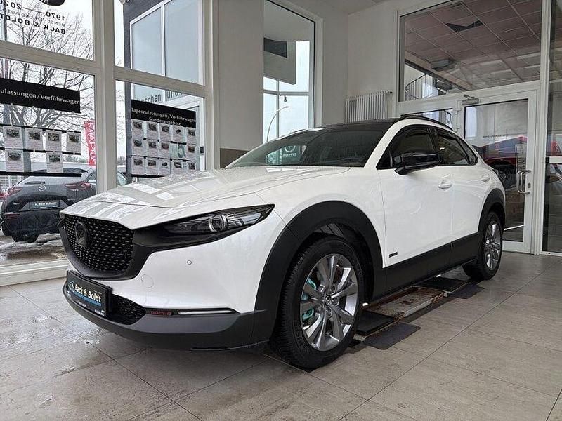 Gebraucht Mazda CX-30 Selection 122 PS (89 kW) 2020 Satinweiß (metallic) SUV