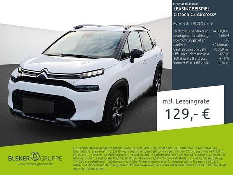 Weiss Gebraucht 2023 Citroën C3 Kleinwagen | 14.880 € (Fairer Preis) - Bild 1/3