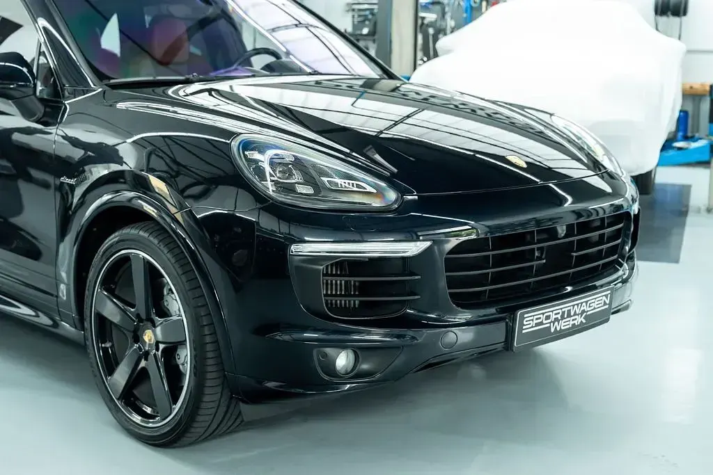 Gebraucht Porsche Cayenne 385 PS (283 kW) 2016 Blau SUV