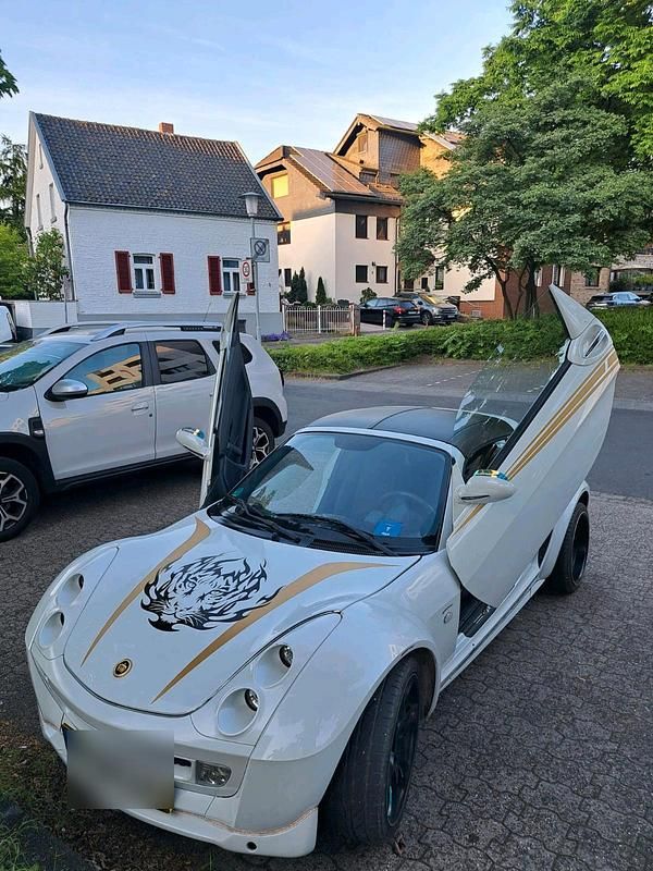 Weiß Gebraucht 2003 Smart Roadster Cabrio | 5.750 € (Superpreis) - Bild 1/4