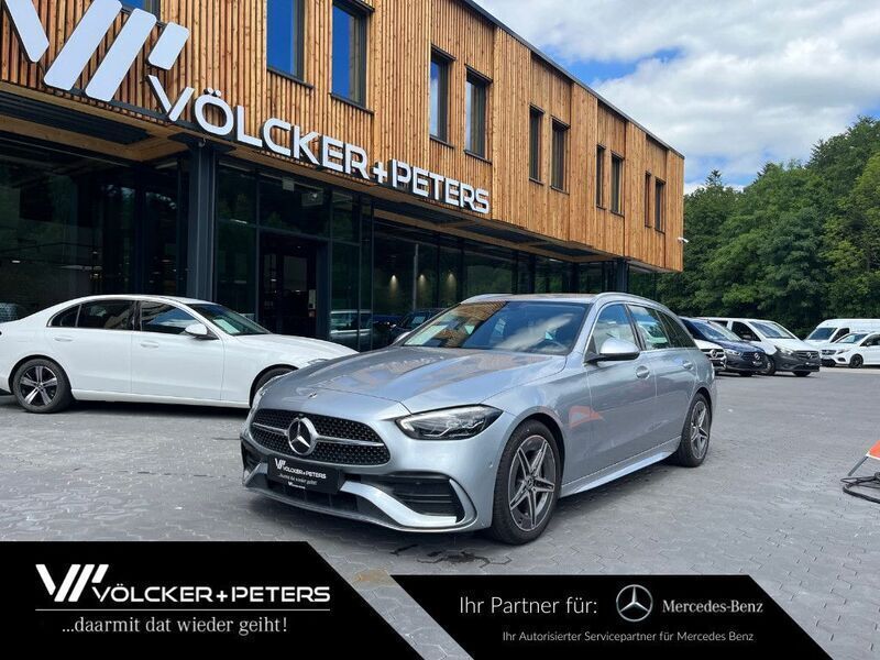 Silber Gebraucht 2023 Mercedes C180 AMG Kombi | 34.250 € (Fairer Preis) - Bild 1/4