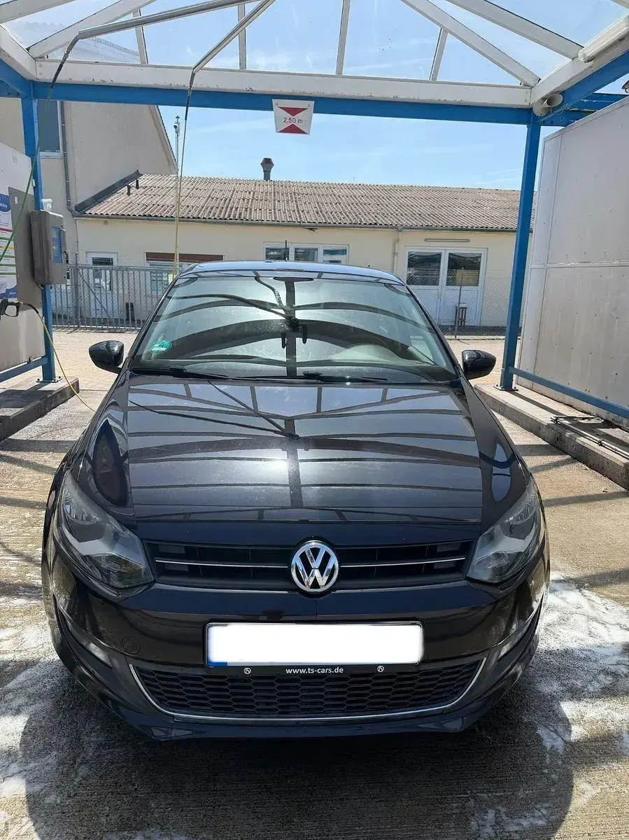 Gebraucht VW Polo Highline 86 PS (63 kW) 2009 Schwarz Kleinwagen