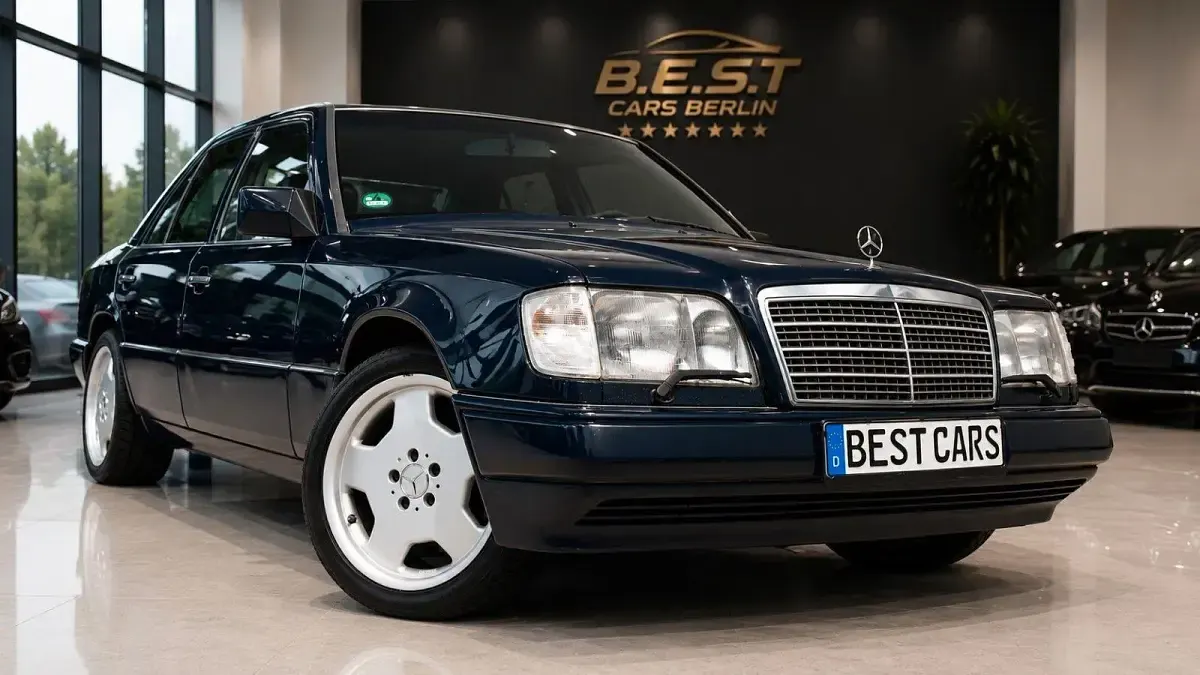 Gebraucht Mercedes E280 AMG 193 PS (141 kW) 1993 Blau Limousine
