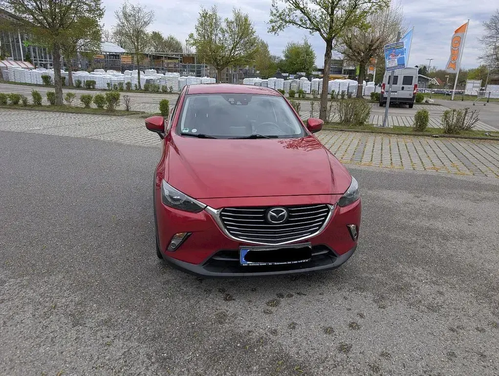 Gebraucht Mazda CX-3 Sports-Line 150 PS (110 kW) 2015 Rot SUV