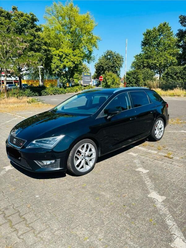 Schwarz Gebraucht 2014 Seat Leon FR Kombi | 10.500 € (Fairer Preis) - Bild 1/4