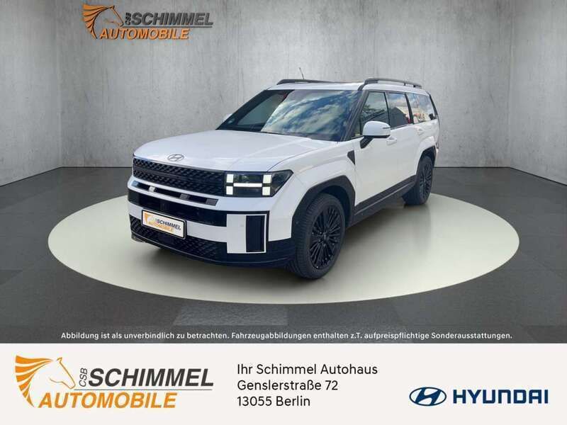 Creamy white Gebraucht 2024 Hyundai Santa Fe Blackline SUV | 56.925 € - Bild 1/4