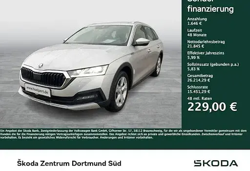 Gebraucht Skoda Octavia Scout 4x4 150 PS (110 kW) 2022 Kombi