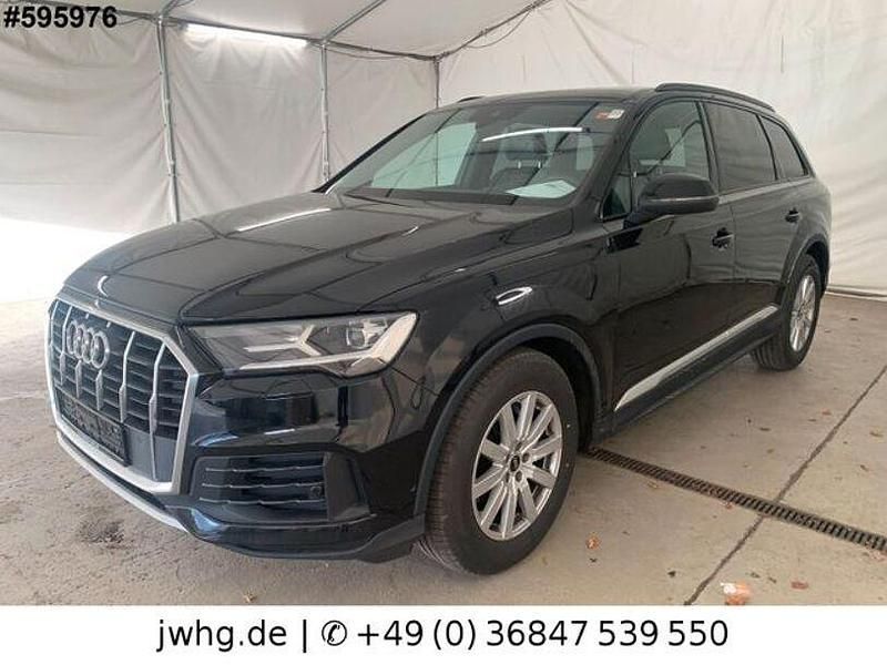 Mythosschwarz (metallic) Gebraucht 2022 Audi Q7 Sport SUV | 42.490 € (Guter Preis) - Bild 1/4