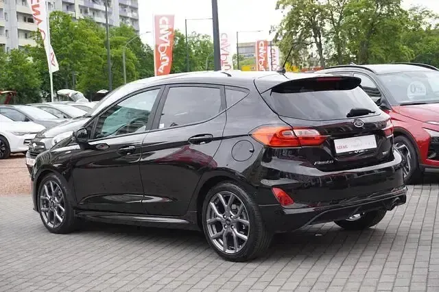 Gebraucht Ford Fiesta ST-Line 155 PS (114 kW) 2022 Obsidian schwarz metallic Kleinwagen