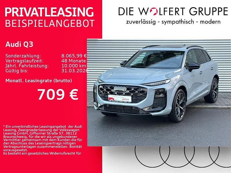 Neu Audi Q3 Sport 265 PS (194 kW) 2025 Pfeilgrau perleffekt SUV