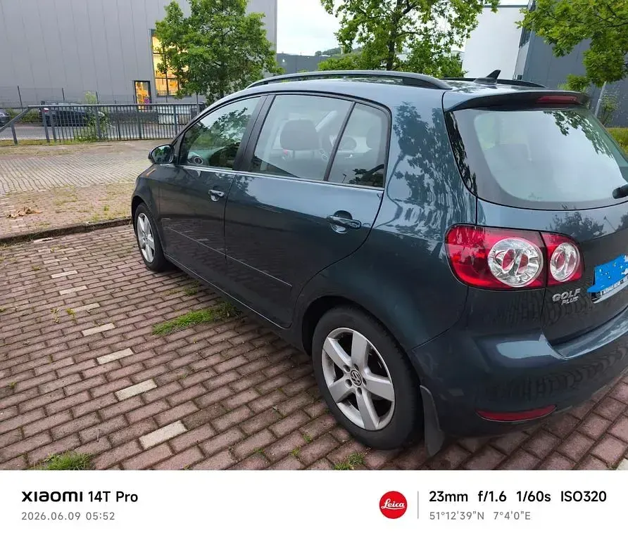 Gebraucht VW Golf Plus Cross 86 PS (63 kW) 2012 Blau Van / Kleinbus
