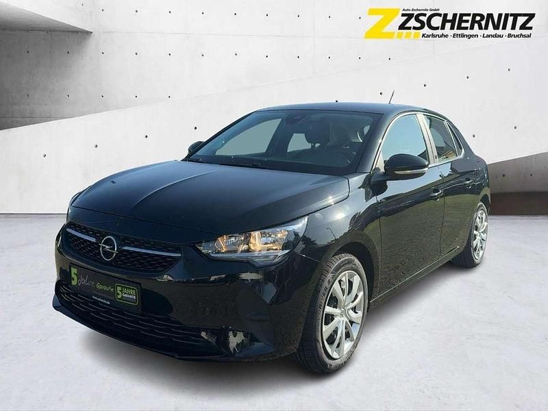Gebraucht Opel Corsa-e Edition 100 kW (136 PS) 2022 Diamant schwarz/karbon schwarz Kleinwagen