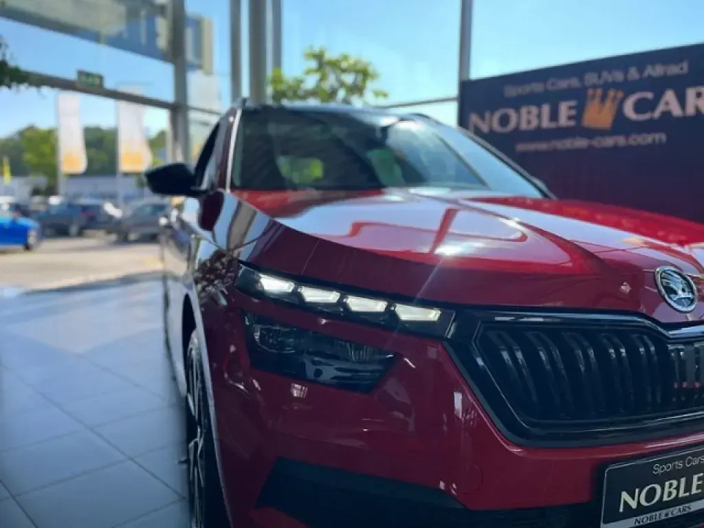 Gebraucht Skoda Kamiq Monte Carlo 150 PS (110 kW) 2020 Rot SUV