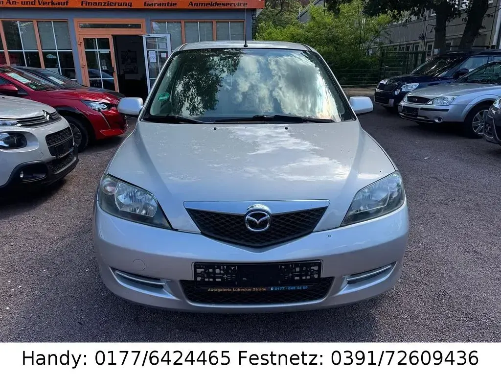 Gebraucht Mazda 2 80 PS (58 kW) 2004 Silber Kleinwagen
