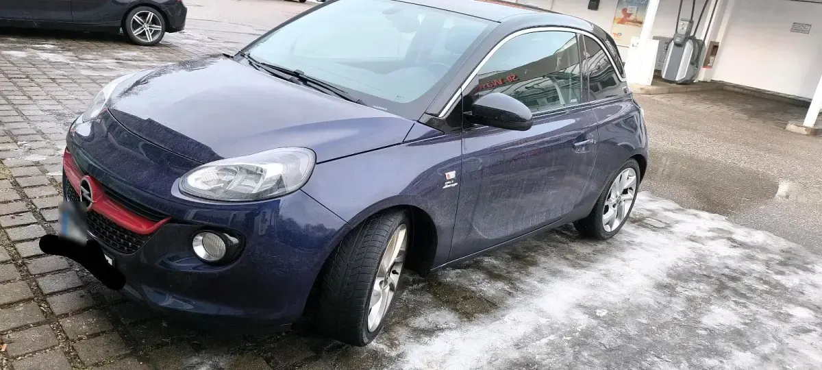 Gebraucht Opel Adam 100 PS (73 kW) 2017 Blau Kleinwagen