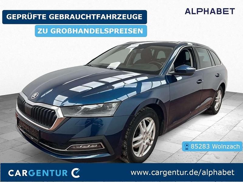 Lava blau (metallic) Gebraucht 2022 Skoda Octavia Style Kombi | 20.590 € (Guter Preis) - Bild 1/2