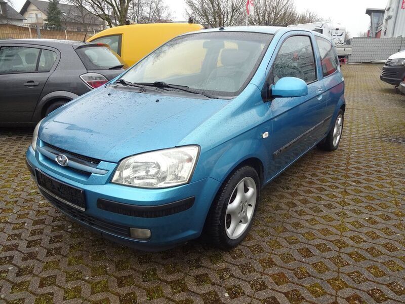 Blau Gebraucht 2003 Hyundai Getz Kleinwagen | 1.700 € (Teuer) - Bild 1/4