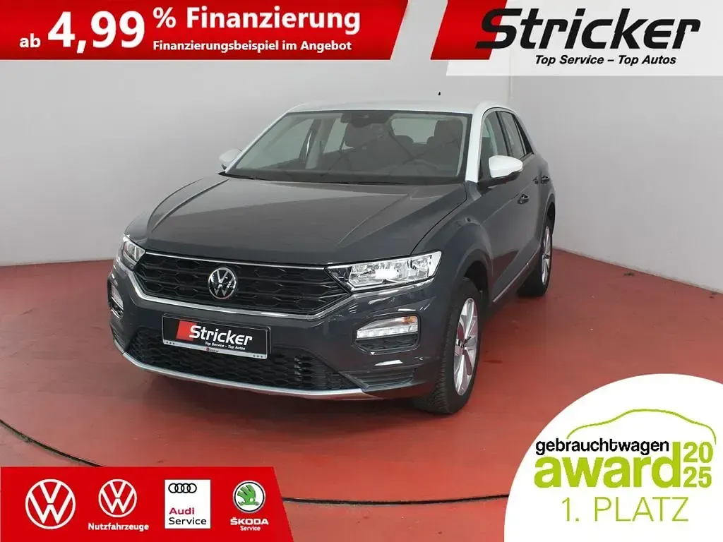 Gebraucht VW T-Roc Style 110 PS (80 kW) 2021 Grau SUV