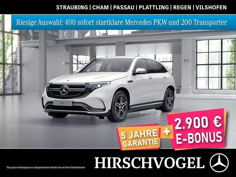 Unilack polarweiß Gebraucht 2021 Mercedes EQC400 AMG line SUV | 35.690 € (Guter Preis) - Bild 1/4
