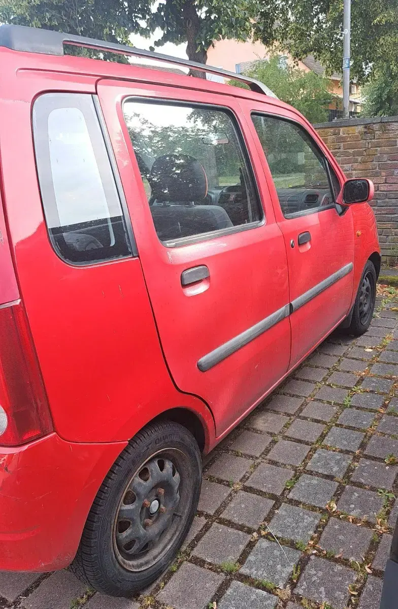 Gebraucht Opel Agila 58 PS (42 kW) 2000 Rot Van / Kleinbus