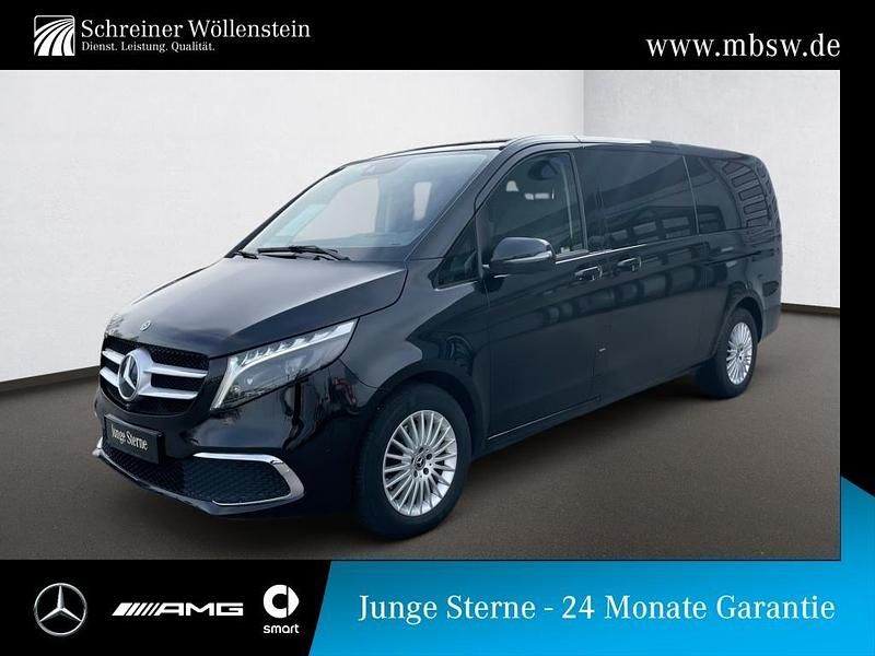 Obsidianschwarz Gebraucht 2024 Mercedes V300 Avantgarde Edition Van / Kleinbus | 63.980 € (Superpreis) - Bild 1/4