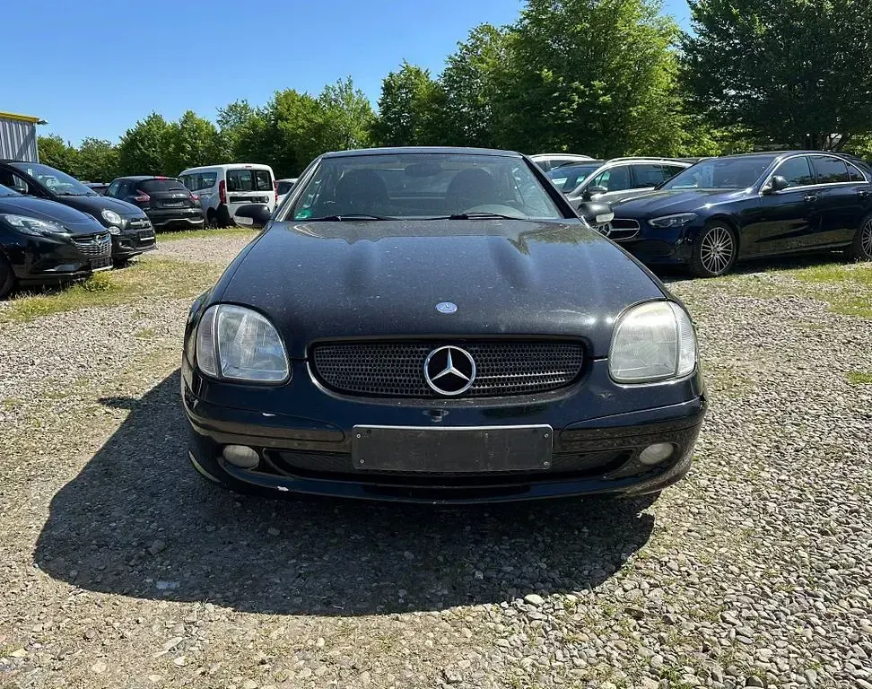 Gebraucht Mercedes SLK200 163 PS (119 kW) 2001 Schwarz Cabrio