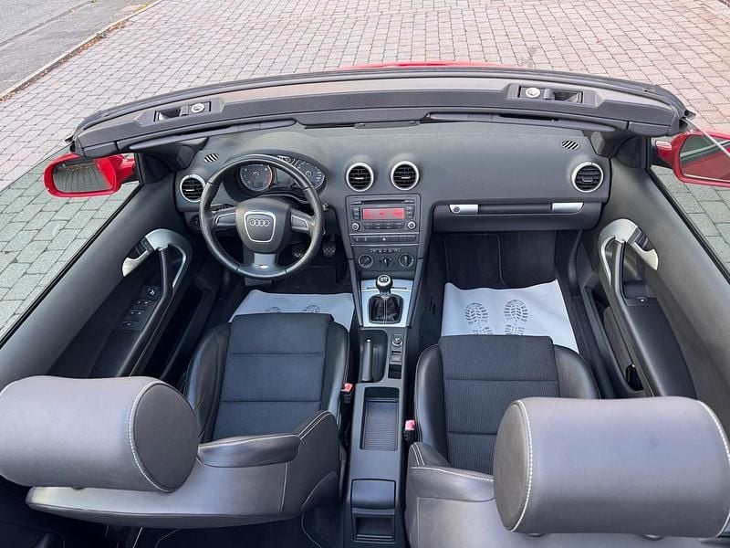 Gebraucht Audi A3 Cabriolet S-Line 105 PS (77 kW) 2012 Rot Cabrio