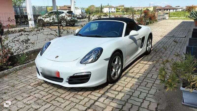 Weiß Gebraucht 2013 Porsche Boxster Cabrio | 31.000 € (Superpreis) - Bild 1/4