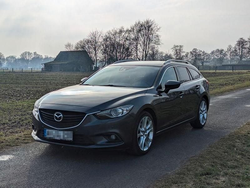 Grau Gebraucht 2014 Mazda 6 Sports-Line Kombi | 5.000 € (Superpreis) - Bild 1/4