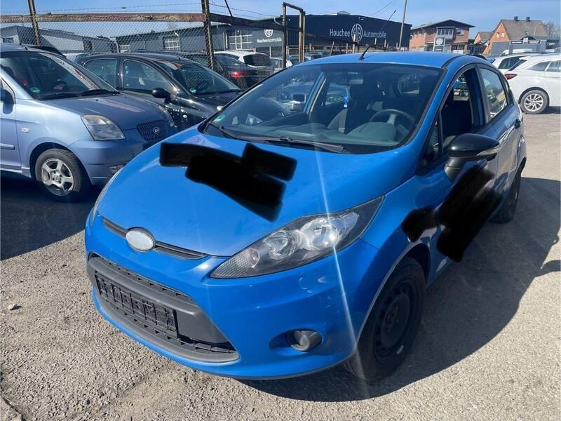 Blau Gebraucht 2010 Ford Fiesta Trend Kleinwagen | 1.690 € - Bild 1/4
