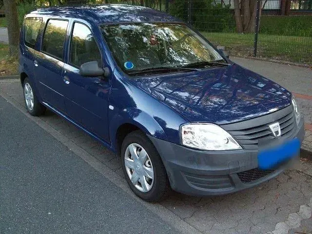 Gebraucht Dacia Logan MCV 75 PS (55 kW) 2009 Blau Kombi