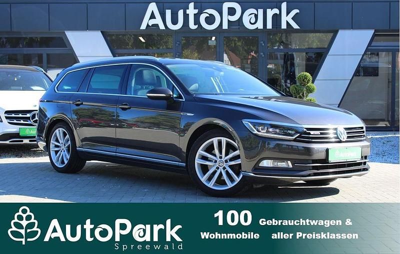 Schwarz Gebraucht 2015 VW Passat Highline Kombi | 15.340 € (Guter Preis) - Bild 1/3