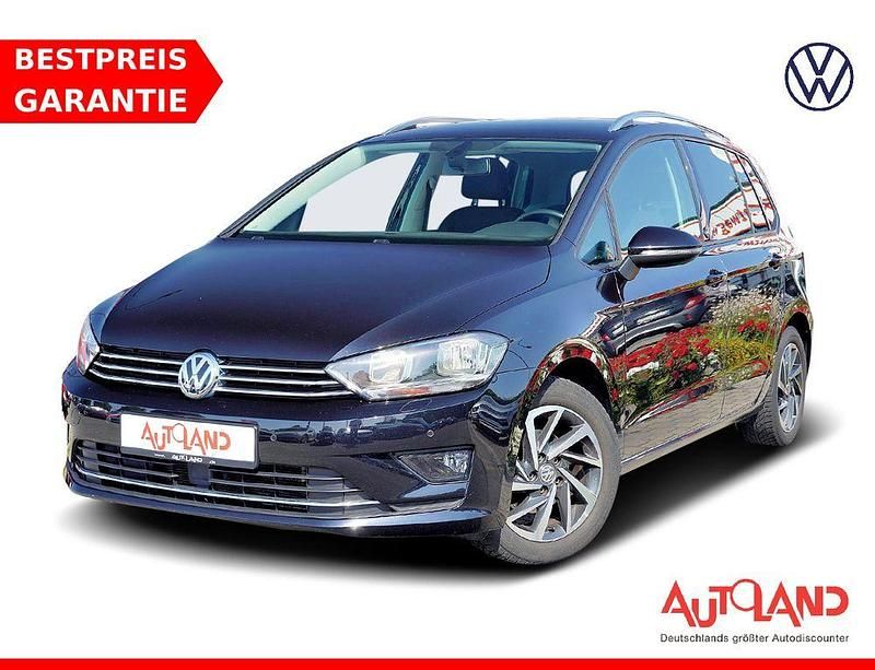 Schwarz Gebraucht 2017 VW Golf Sportsvan Sound Van / Kleinbus | 16.990 € (Teuer) - Bild 1/4