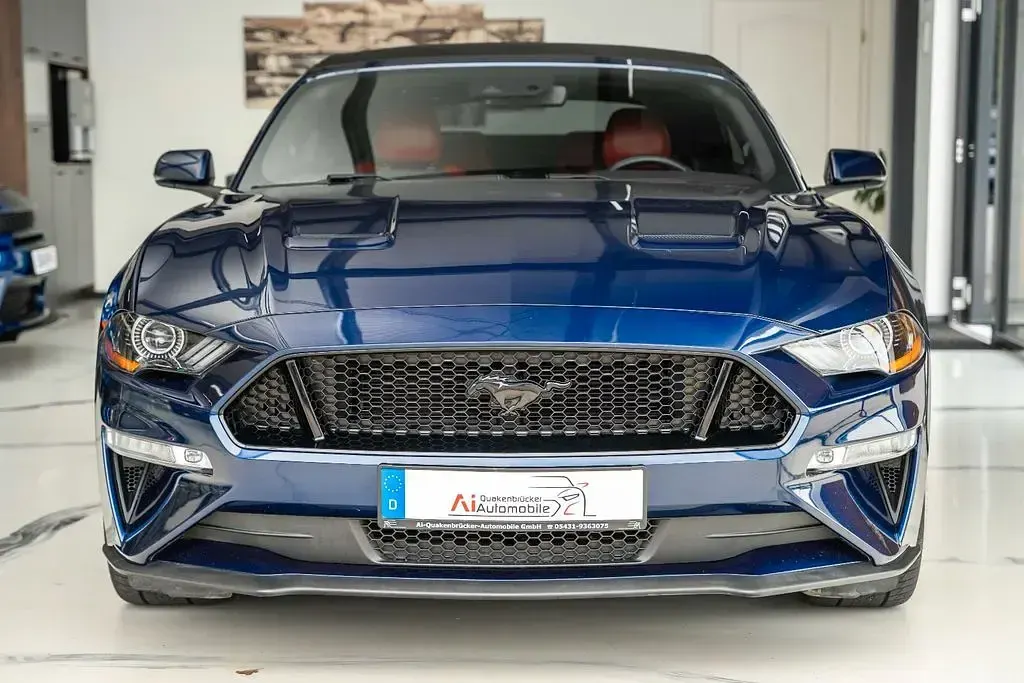Gebraucht Ford Mustang GT Premium 449 PS (330 kW) 2020 Blau Cabrio